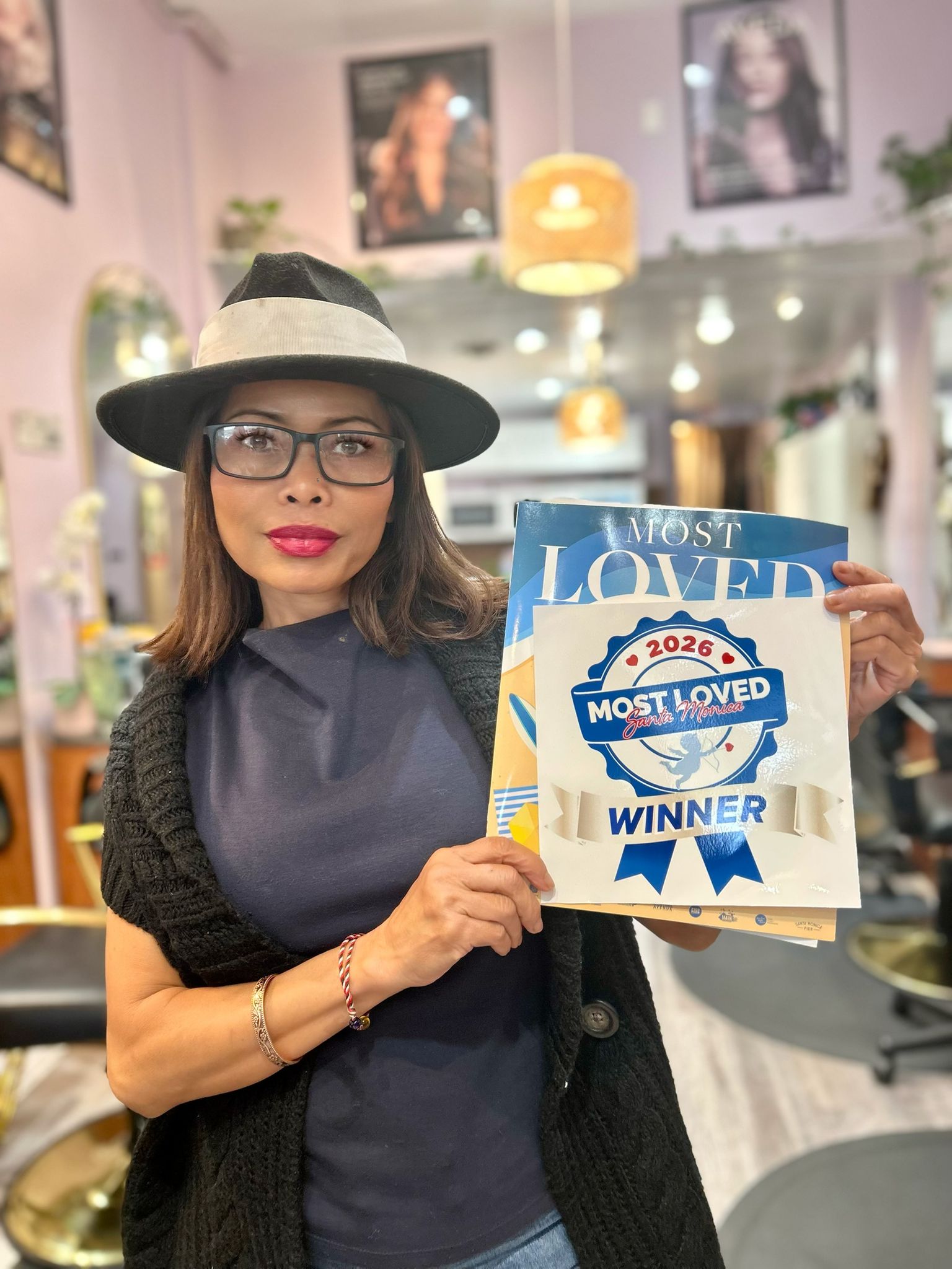 Zolina Hair Salon receiving Most Loved 2026
