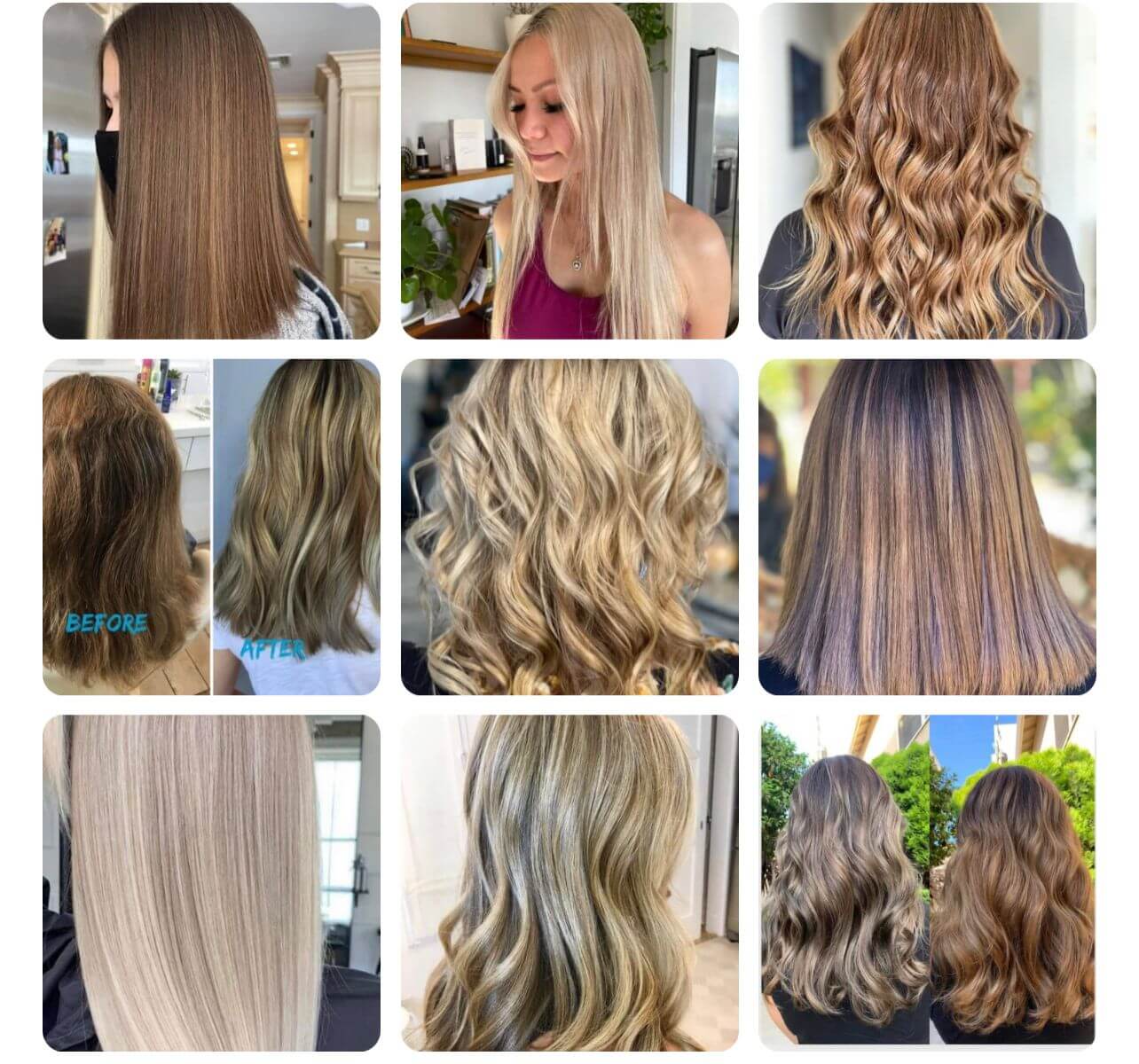 Hair work at Zolina Hair