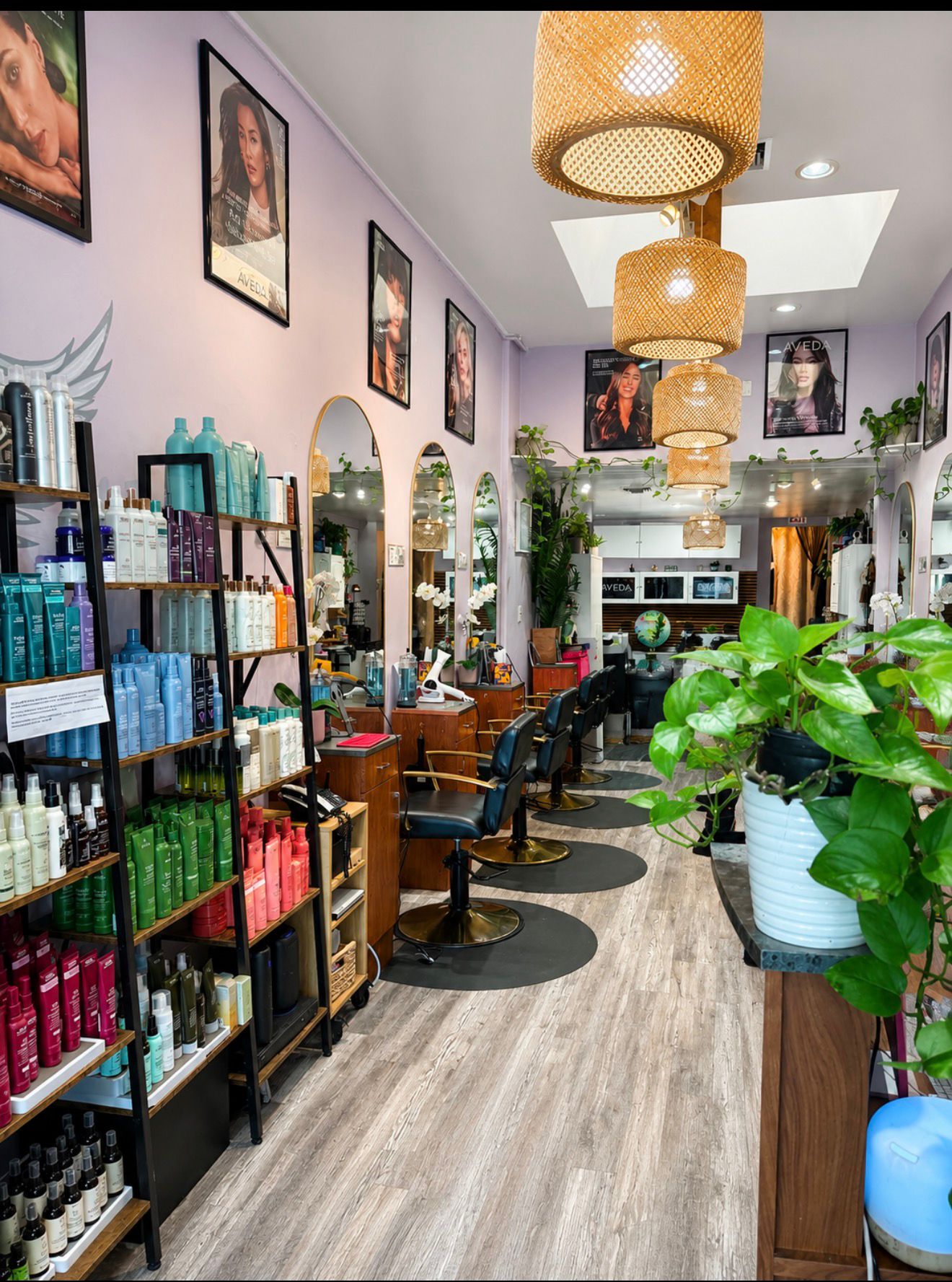 Inside Zolina Hair Salon