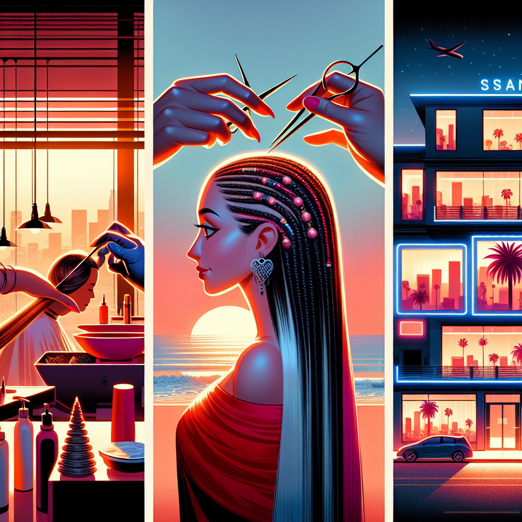 Hair Extensions, Cornrows, and Hair Coloring in Santa Monica – Top Salon Services for Every Style