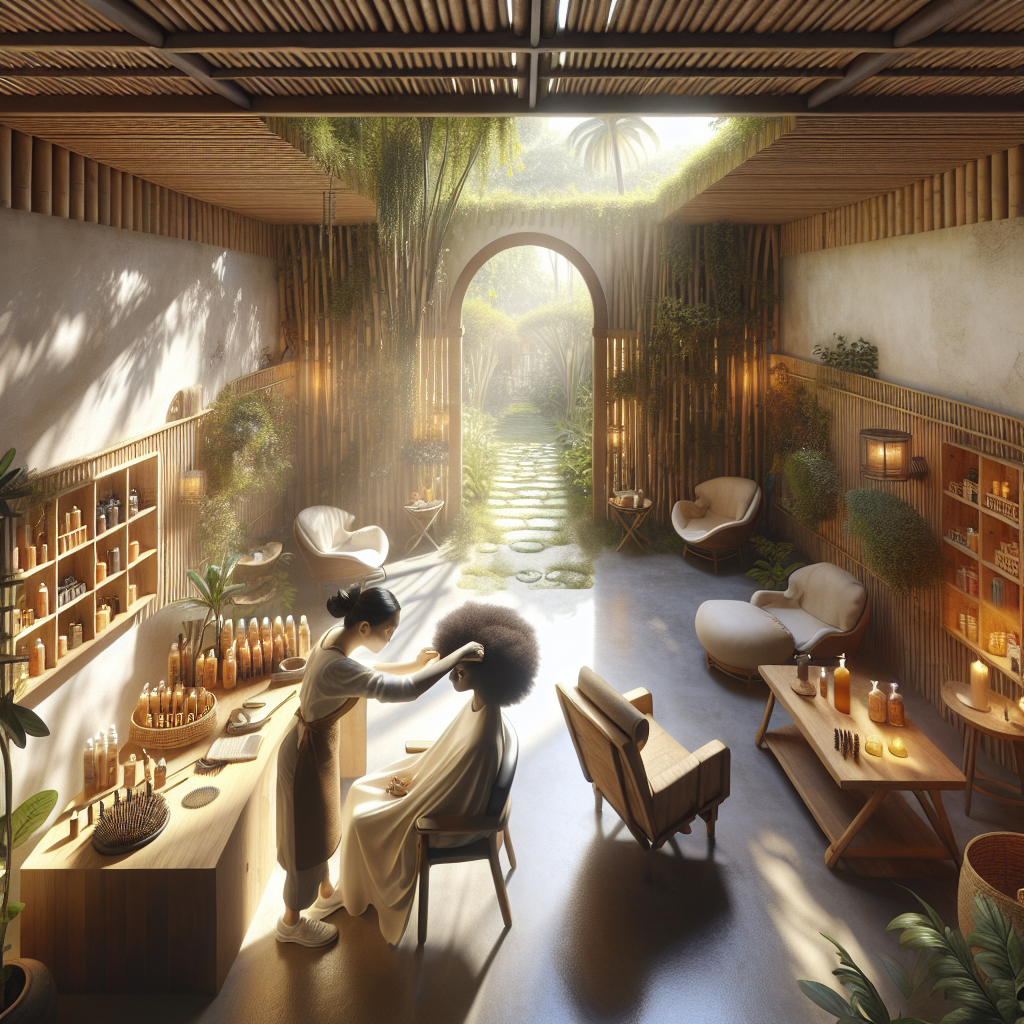 Natural Hair Care in Los Angeles: Experience Holistic Beauty at Our Hair Salon in Santa Monica