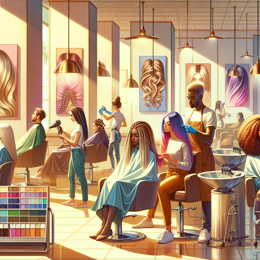 Expert Hair Services in Santa Monica: Hair Extensions, Cornrows, and Hair Coloring Specialists