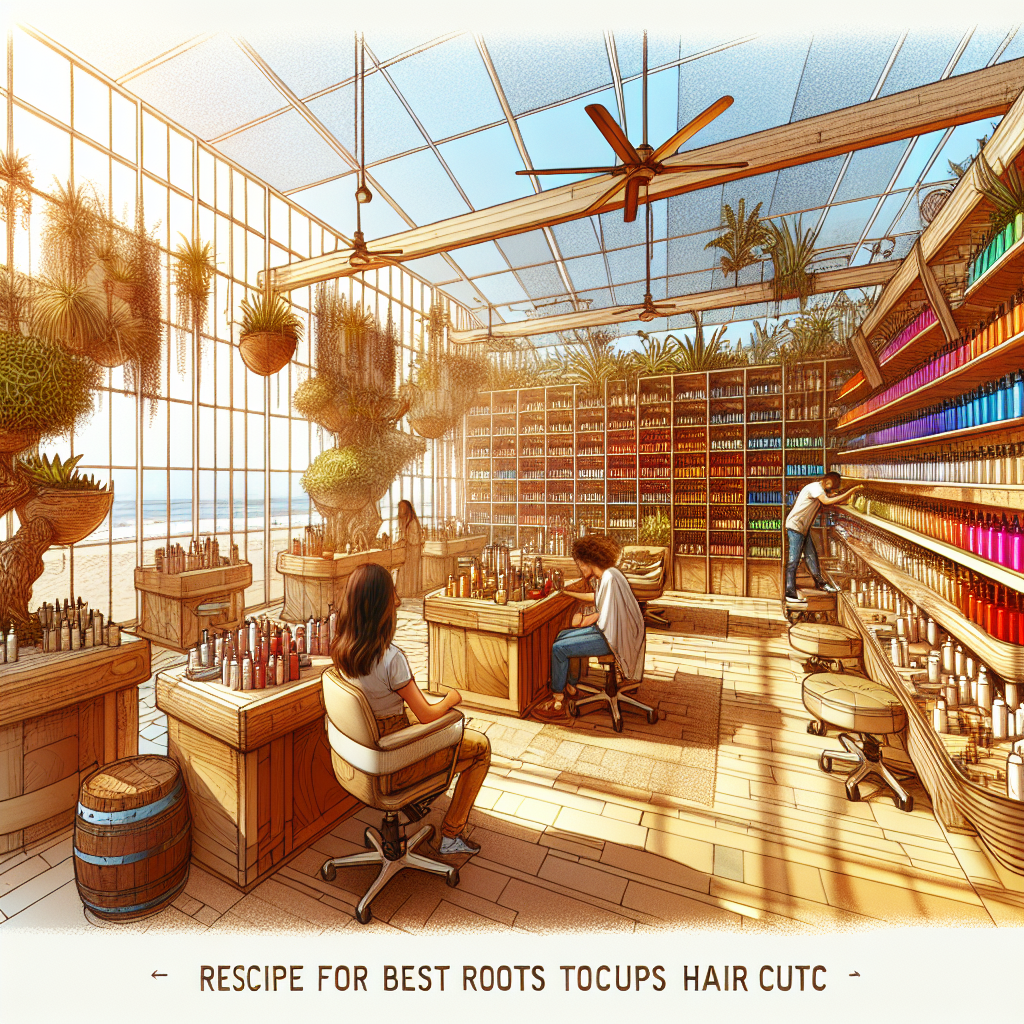 Roots Touch Up and Haircuts in Santa Monica – Best Organic Hair Salon in Los Angeles